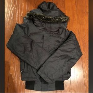 Grey XS north face jacket